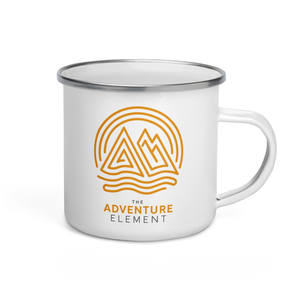 The Adventure Element: Enamel Mug