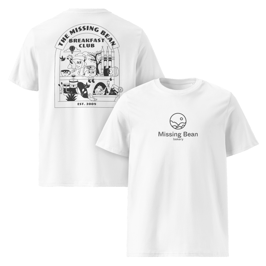 Missing Bean Breakfast Club: Organic T-Shirt